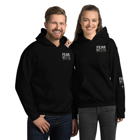 Fear No Evil Hoodie Christian Bible Verse T-Shirt